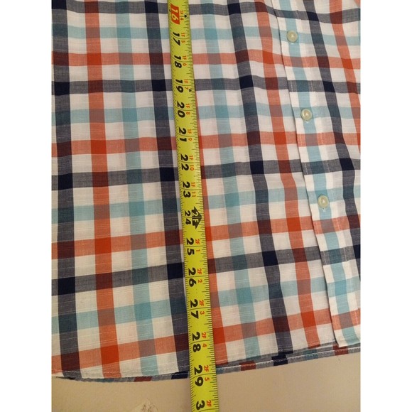 Van Heusen Striped Long Sleeve Slim Fit Button Down Shirt Size XXL 18-18 1/2 - Picture 13 of 16